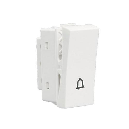 Havells Crabtree Athena 10A 1 Way Bell Push ACASBXW101