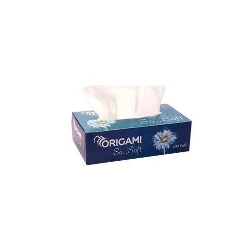 Origami So Soft Face Tissue 100 pulls 2 Ply, 20cmx20 cm