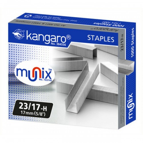 Kangaro Stapler Pins 23/17-H (1000 Staples)