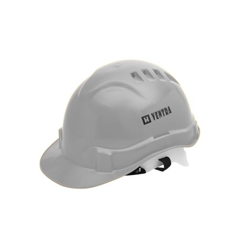 Heapro Ventra LDR VR-0011 Grey Ratchet Type Safety Helmet, Pack Of 36