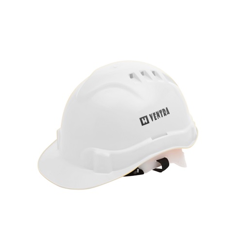 Heapro Ventra LDR VR-0011 White Ratchet Type Safety Helmet, Pack Of 36