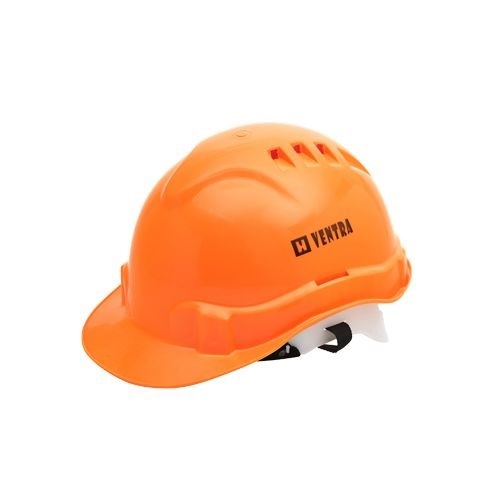 Heapro Ventra LDR VR-0011 Orange Ratchet Type Safety Helmet, Pack Of 5