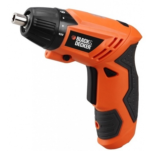 Black & Decker KC4815 Cordless Screwdriver, 4.8 V, 200 rpm