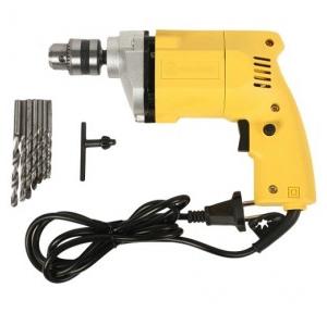 Buildskill BED1100 Electric Drill 10 mm, 300 W, 2600 rpm + 6 HSS + 1 Masonary Bit