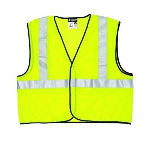 Fluorescent Jacket with 2 Inch Reflect Strip, Lime