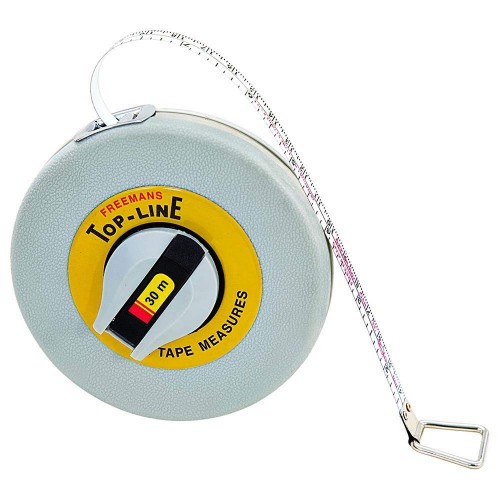 Freemans Top Line Fiber Measuring Tape 13mm x 30m, TW30