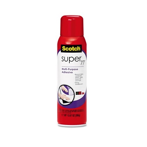 3M Scotch Super 77 Multi-Purpose Adhesive, 16 OZ