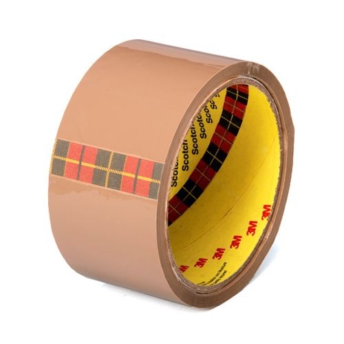 3M Scotch Tan Bopp Tape, 2 Inch x 50 m