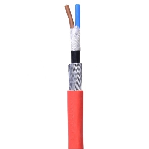 Polycab 2 5 Sqmm 2 Core Xlpe Insulated Frls Outersheathed Fire Survival Cable