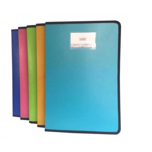 Saya Zipper Display Book Vibrant 20 Pockets - A3 SY-1320A3