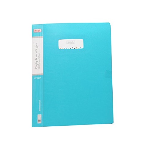 Saya Display Book Vibrant 20 Pockets - A4 SY-320A