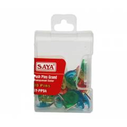 Saya Push Pins- Round - Transparent Colors SY-PP54