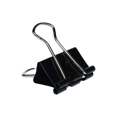 Saya 12 Pcs Binder Clip Medium 25 mm SY-B25