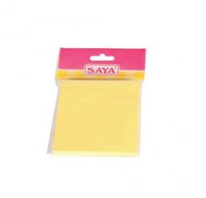 Saya Stick-eee Note Pads Yellow SY-SN02, Size: 2inchx3inch