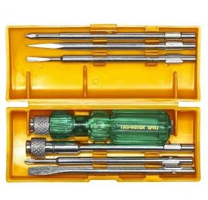 Taparia Screw Driver Set 840 6 Pieces With Neon Bulb