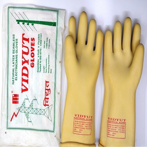 Vidyut HT Hand Gloves With Certificte Vidyut Class 4