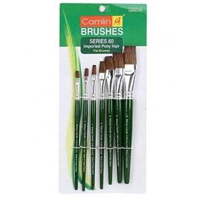Camlin Paint Brush SR-60 Set of 7