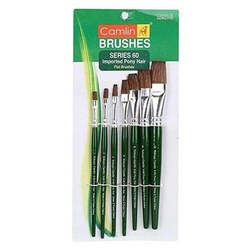 Camlin Paint Brush SR-60 Set of 7