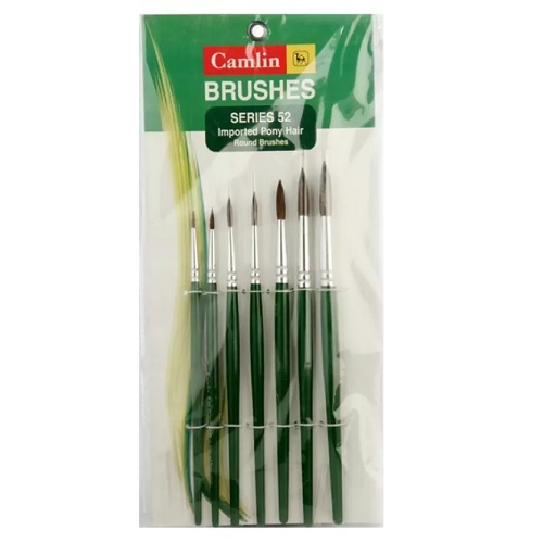 Camlin Paint Brush SR-52 Set of 7
