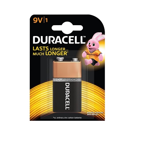 Duracell Alkaline 9V Battery
