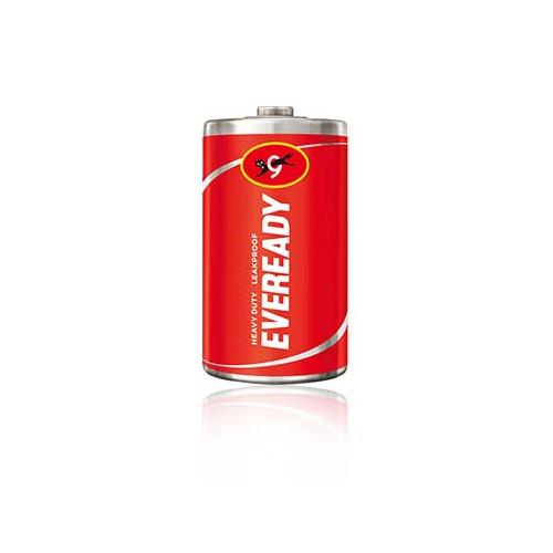 Eveready D Zinc Carbon Battery 1050 Heavy Duty 1.5 V