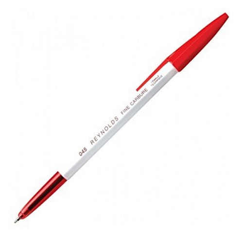 Reynolds 045 Ball Pen, Red