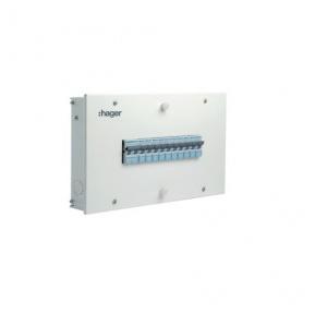 Hager 16M 16W SPN IP30 Single Door DB, VYS16C