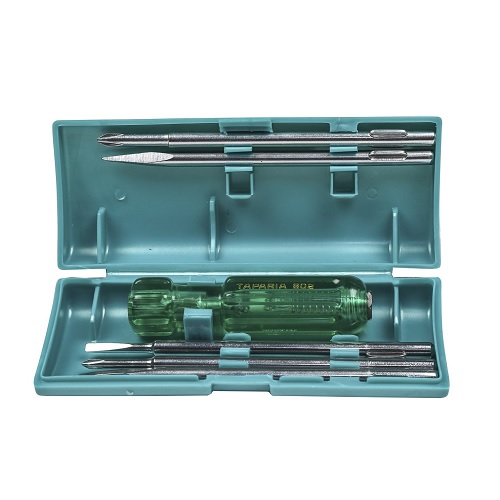 Taparia Screw Driver 802 Set of 5 With Neon Bulb