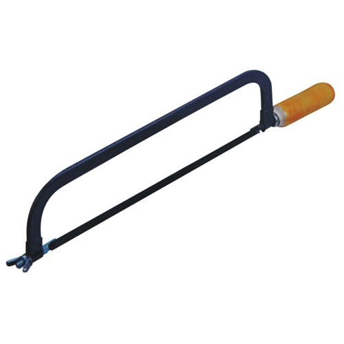 Hacksaw Frame Fixed With Wooden Handle, Frame Size: 12 Inch, Total: 14 Inch