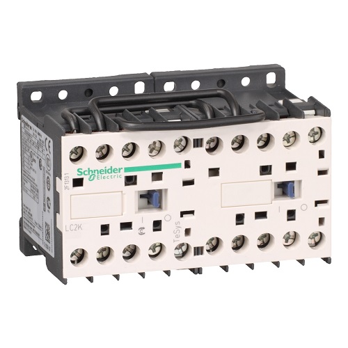 Schneider TeSys K 9A 1NO 3P AC Control Reversing Cont3P ACtor, LC2K0910