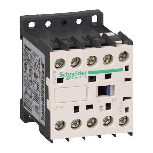 Schneider TeSys K 12A 1NO 3P DC Control Power Contactor, LP1K1210