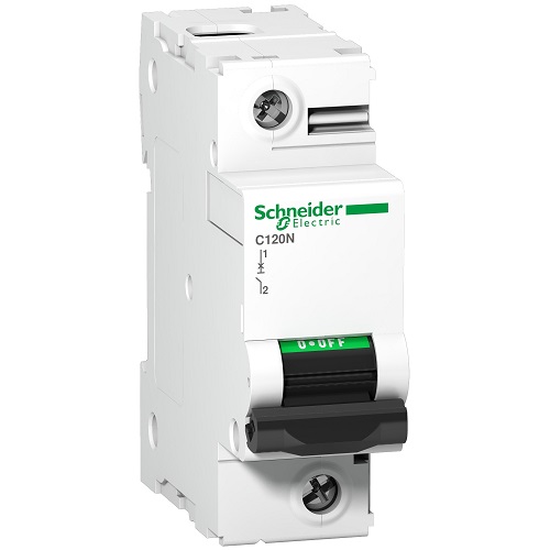 Schneider C120N 125A 1P AC MCB (10kA) A9N18359