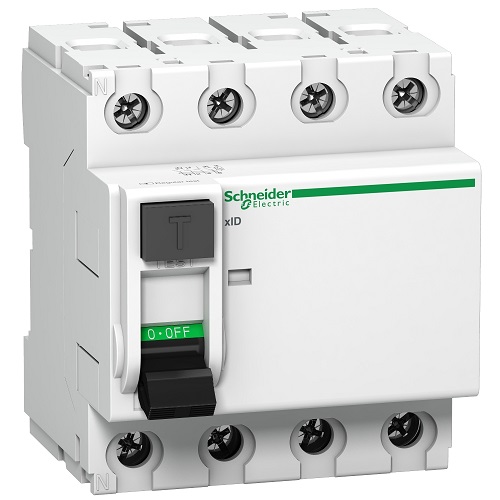 Schneider RCCB A9N16327 Acti 9 xID AC-Type 63A 4P 30mA