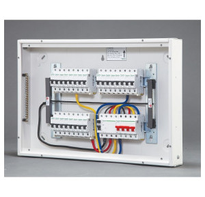 Schneider 6 Way TPN Single DoorDistribution Board A9HTNS06
