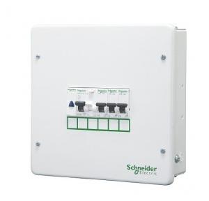 Schneider 18 Way SPN Single Door Distribution Board A9HSNS18