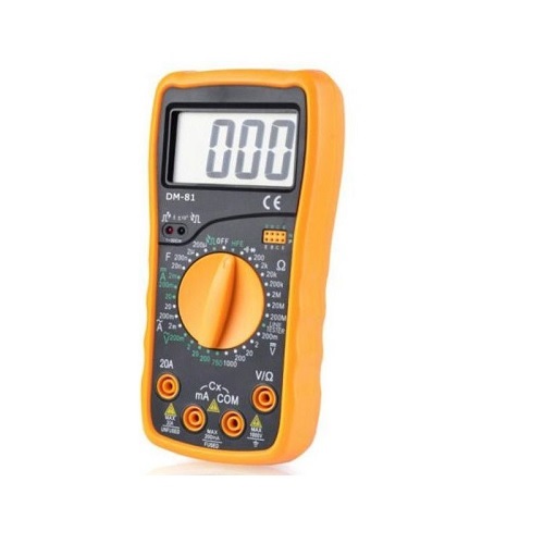 HTC DM-81 Digital Multimeter, AC Voltage Range 0 to 750V