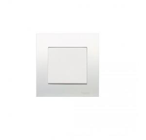 Schneider Neo 10AX 2 Gang 2 Way Switch White With White Fluorescent Indicator E3032H2FWWW