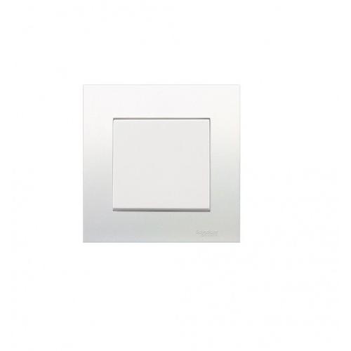 Schneider Neo 10AX 1 Gang 2 Way Switch White With White Fluorescent Indicator E3031H2FWWW