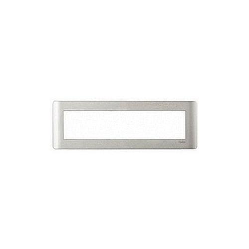 Schneider ZENcelo 9M Grid & 9M Cover Plate White IN8409C