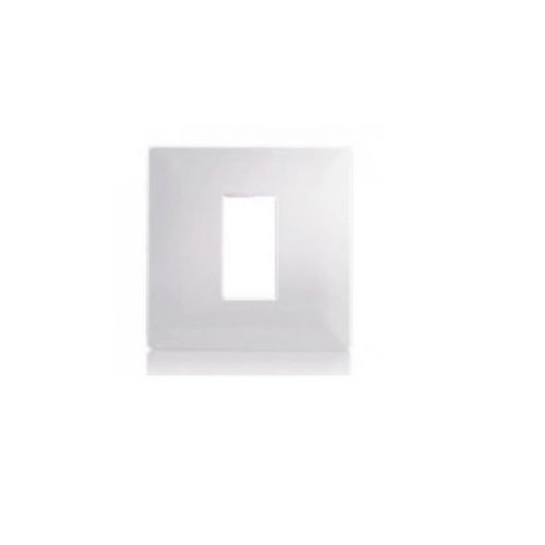 Schneider Opale 1-2M Grid & 1M Cover Plate White X0701