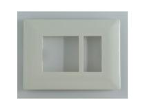 Schneider Cover Frame P0703 Livia 3 Grid 3 Module White