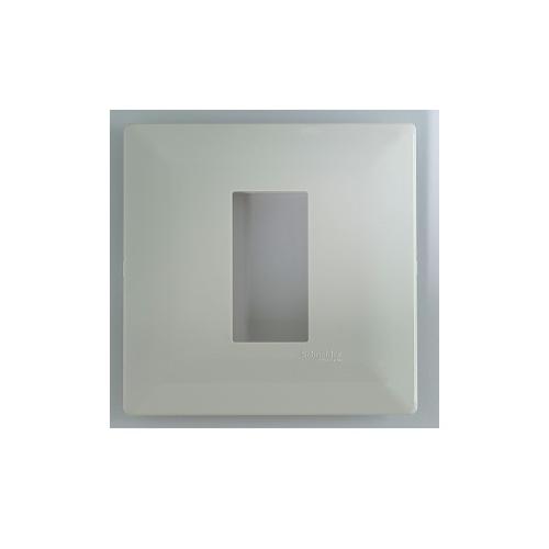 Schneider Livia 1-2M Grid & 1M Cover Plate White P0701