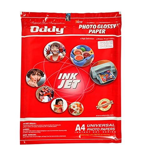 Oddy Photo Glossy Paper A4, 180 GSM (50 Sheets)