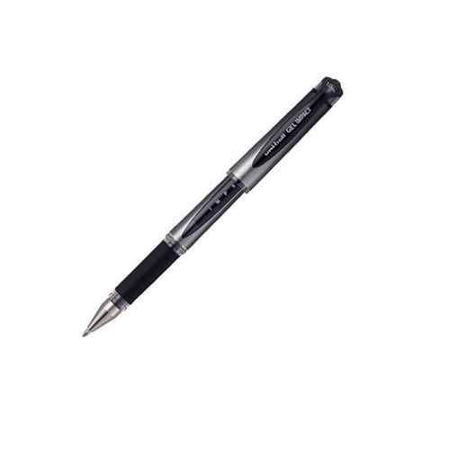 Uniball Impact Gel Pen UM 153S SS Tip 1.0mm Black