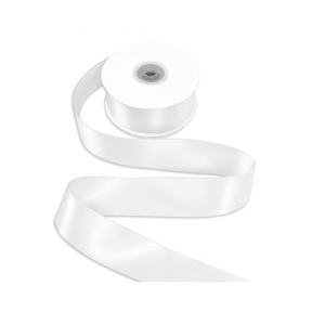 Satin Ribbon White 3mtr