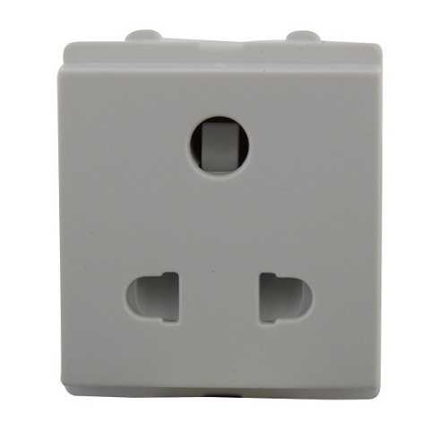 Schneider Cover Plate for 6A 2/3 Pin Switched Socket UC15/6UXPW (Pearl White)