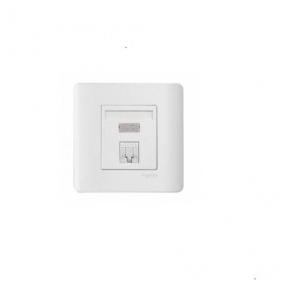 Schneider 1 Gang Data Outlet Category 5E with Integrated Shutter E8431RJ/5-OS