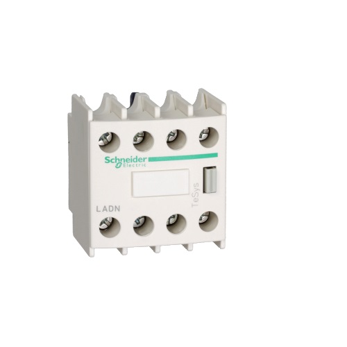Schneider TeSys D 4NO Additional Instantaneous Auxiliary Contact Block, LADN40