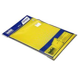 Worldone Paper Holder LF001 L Shape Yellow Pack of 10