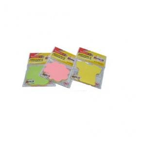 Worldone WPS003D Note it reminder pad die cut reminders,50 sheets